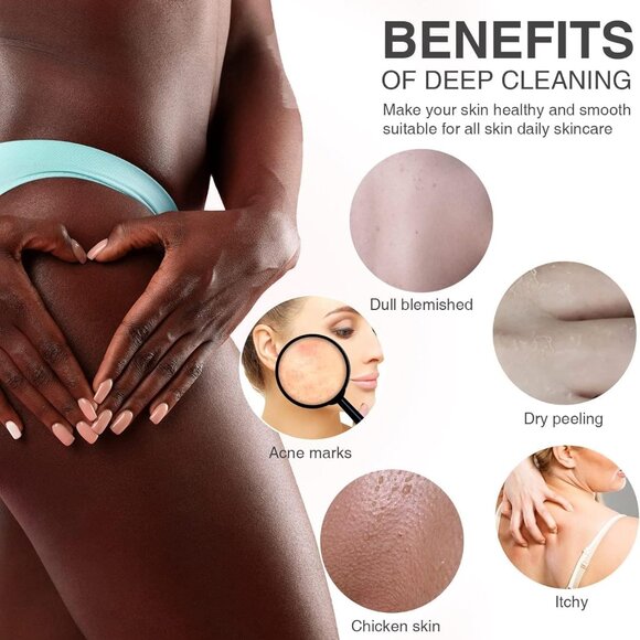 New 4 Pieces African Bath Sponge - Picture 4 of 8